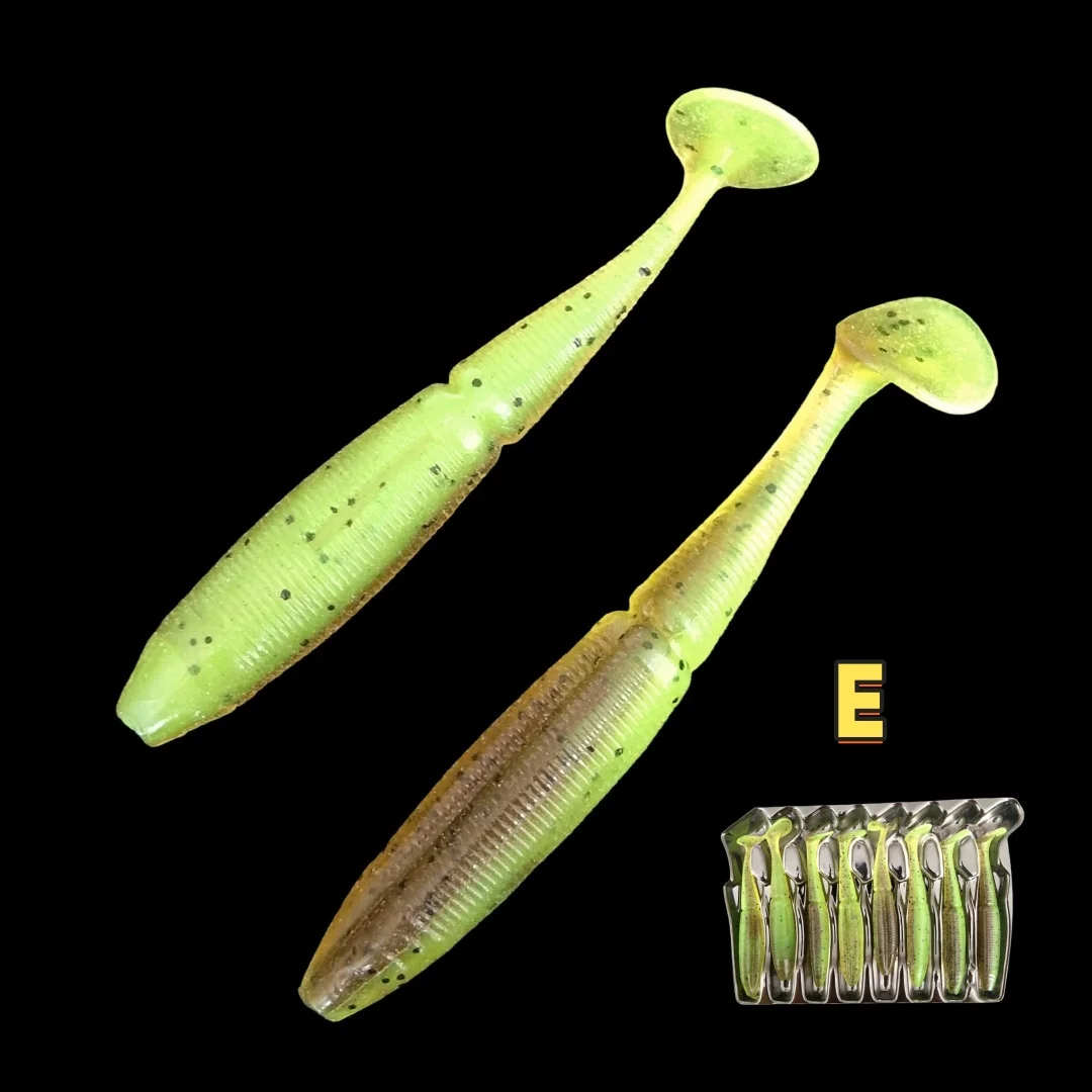 7.3cm 2.7g 6 Bags 48Pcs TPR T-Tail Soft Worm Lure Artificial Bait For Bass Trout Perch Rock Fishing Tackle Accessories
7.3cm 2.7g 6 Bags 48Pcs TPR T-Tail Soft Worm Lure Artificial Bait For Bass Trout Perch Rock Fishing Tackle Accessories