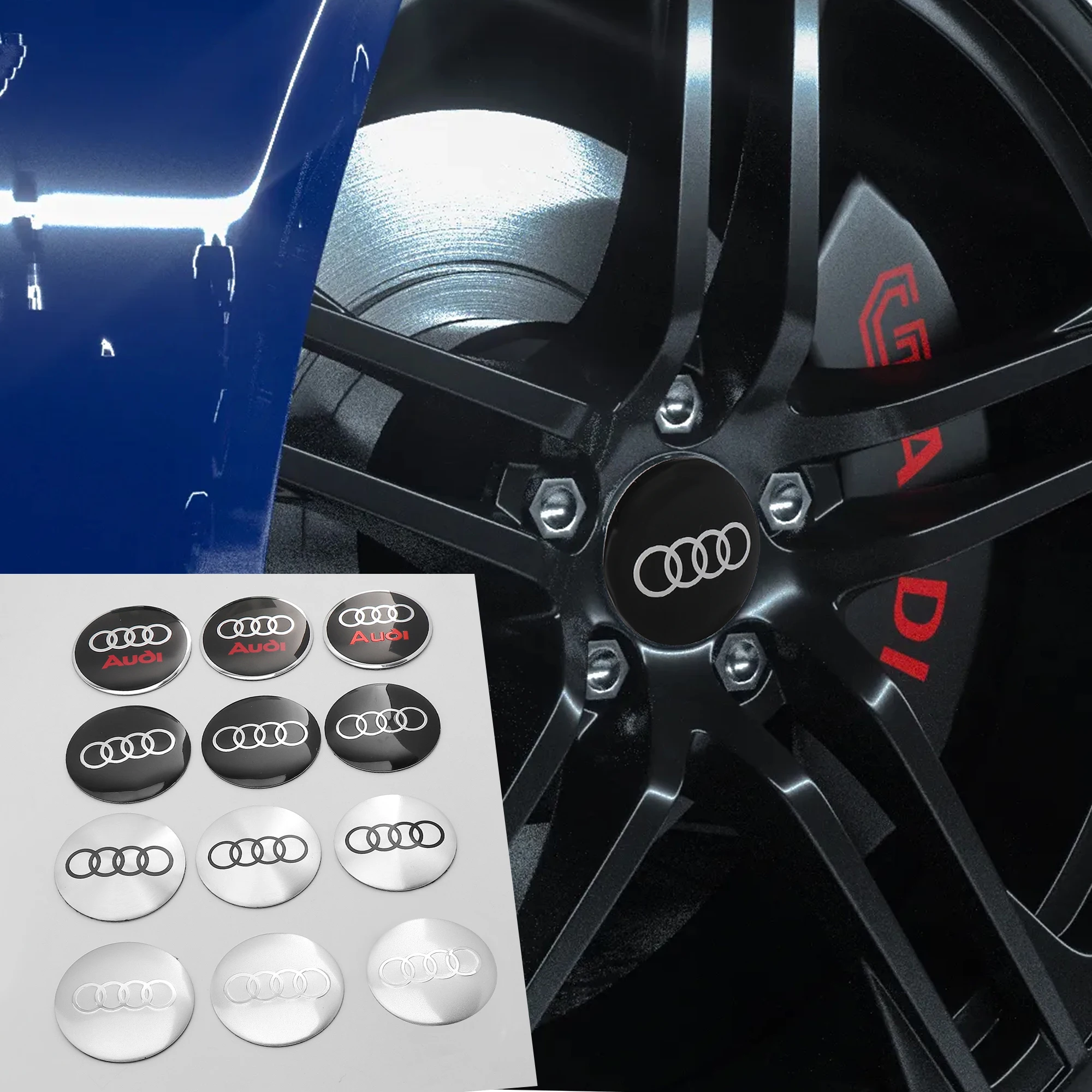 4PCS 56/60/65mm For Audi A4 B8 A3 8P A6 C7 8V B6 B7 B9 Q5 A1 A5 Car Styling Wheel Hub Cap Stickers Decoration Auto Accessories
4PCS 56/60/65mm For Audi A4 B8 A3 8P A6 C7 8V B6 B7 B9 Q5 A1 A5 Car Styling Wheel Hub Cap Stickers Decoration Auto Accessories