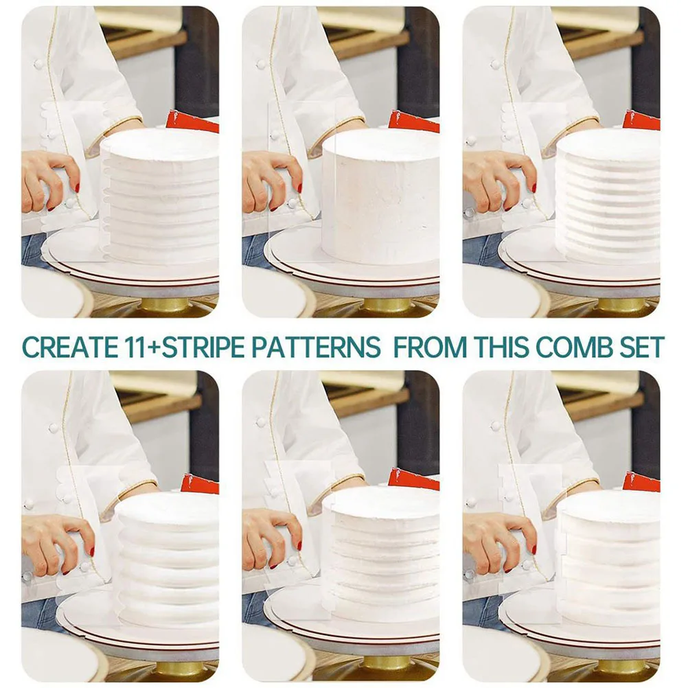 6Pcs Cake Scrapers Set Transparent Acrylic Straight Decorative Tools Home Bakeware Kitchen Accessories Professional Bakery
6Pcs Cake Scrapers Set Transparent Acrylic Straight Decorative Tools Home Bakeware Kitchen Accessories Professional Bakery