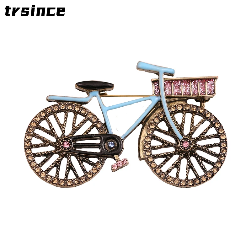 Vintage Enamel Bike Brooch Pins New Designer Metal Badge for Women Clothing Accessories Jewelry Gift
Vintage Enamel Bike Brooch Pins New Designer Metal Badge for Women Clothing Accessories Jewelry Gift