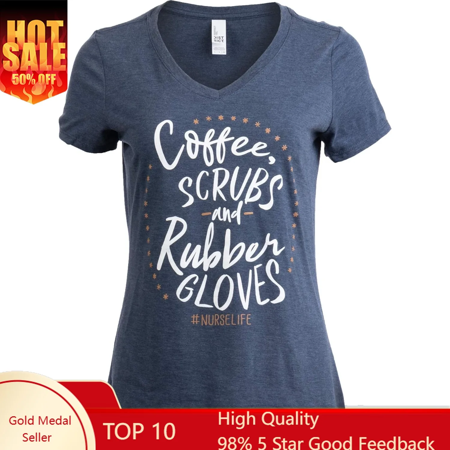 Medical Humor Graphic Tees - Funny Cute Doctor Nurse Practitioner RN PA NP V-Neck T-Shirt for Women
Medical Humor Graphic Tees - Funny Cute Doctor Nurse Practitioner RN PA NP V-Neck T-Shirt for Women