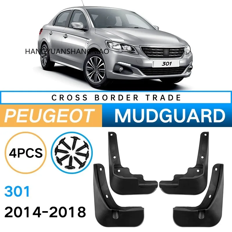 Car Mud Flaps Splash Guards For Peugeot 301 2014-2018 Exterior Accessories Set Of 4 Black Tire For Fender Protectors Custom Fit
Car Mud Flaps Splash Guards For Peugeot 301 2014-2018 Exterior Accessories Set Of 4 Black Tire For Fender Protectors Custom Fit