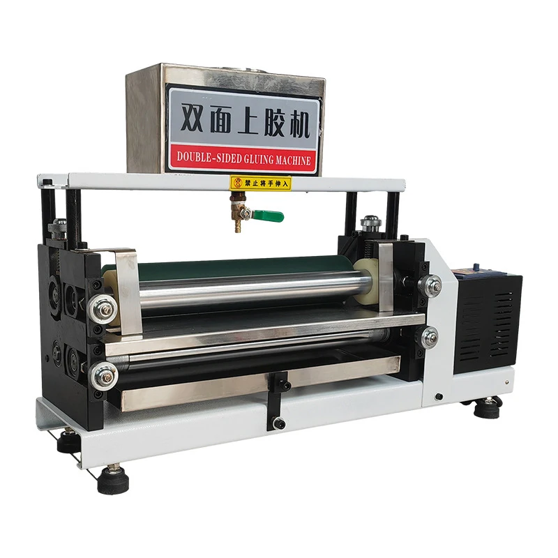 Front and back double-sided glue machine, packaging box glue machine, automatic spray white glue brushing machine
Front and back double-sided glue machine, packaging box glue machine, automatic spray white glue brushing machine