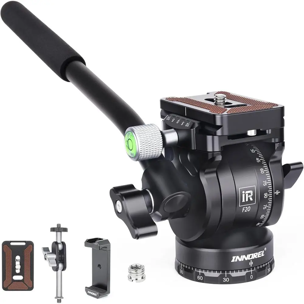 Compact Metal Tripod with Dual Quick Release Plates, Handle, Magic Arm & PE Clip for DSLR/Video Cameras, Max Load 11lb/5kg
Compact Metal Tripod with Dual Quick Release Plates, Handle, Magic Arm & PE Clip for DSLR/Video Cameras, Max Load 11lb/5kg