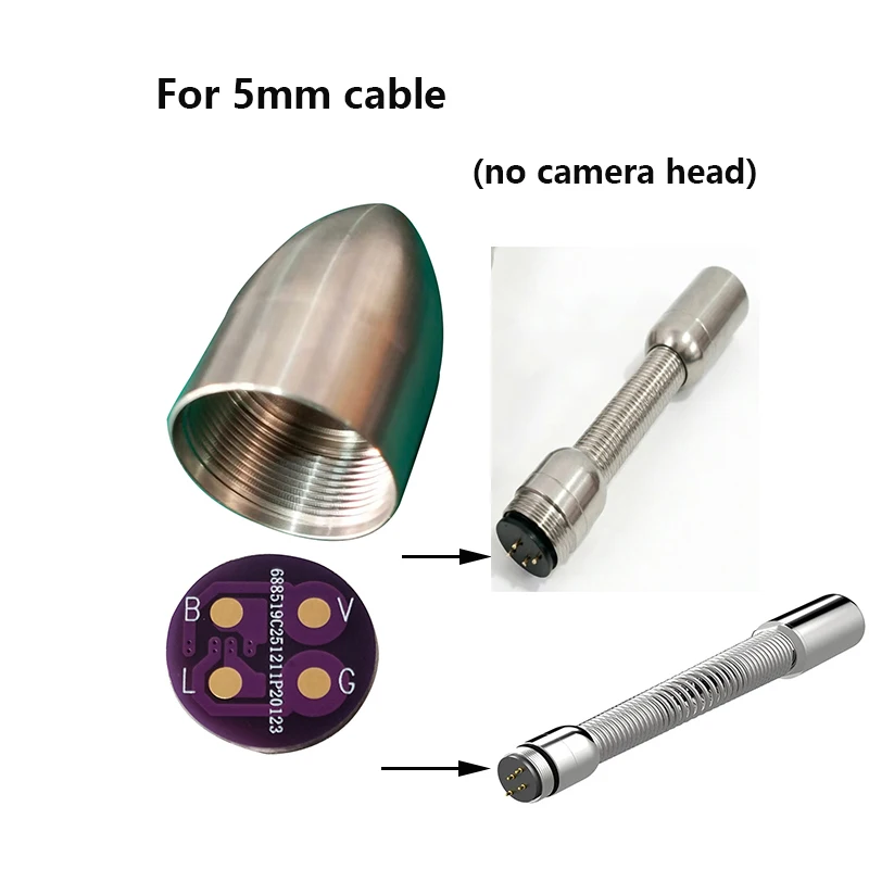 Female Connector Accessories,Pipe Sewer Pipeline Industrial Endoscope Camera Cable PCB Gasket Connection Line Repair Replacement
Female Connector Accessories,Pipe Sewer Pipeline Industrial Endoscope Camera Cable PCB Gasket Connection Line Repair Replacement