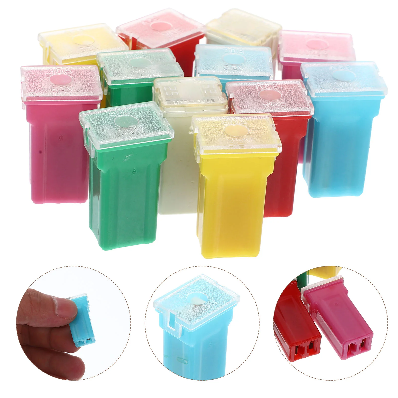 12 Pcs Car Fuse Assortment Organizer Multifunction 270X142X120CM Reusable Container
12 Pcs Car Fuse Assortment Organizer Multifunction 270X142X120CM Reusable Container