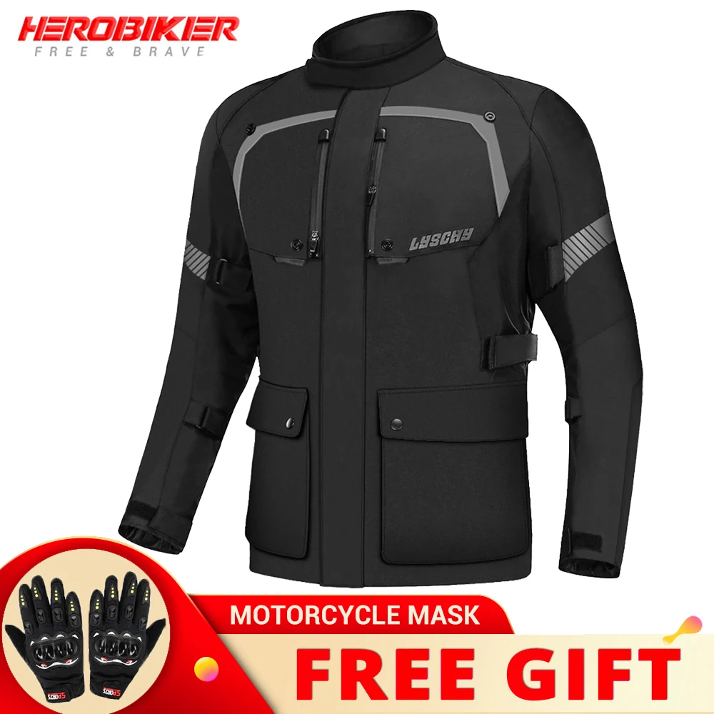 Motocross Jacket Waterproof Motorcycle Jacket Moto Jacket Racing Motorbike Jacket Wear-resistant Riding Protection M-5XL Men
Motocross Jacket Waterproof Motorcycle Jacket Moto Jacket Racing Motorbike Jacket Wear-resistant Riding Protection M-5XL Men