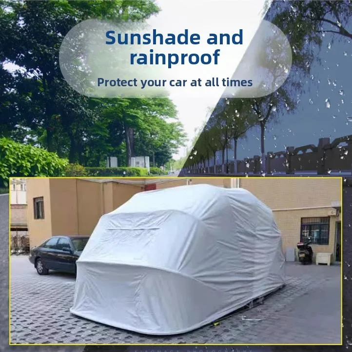 Automobile automatic folding carport, household awning, outdoor sun protection, mobile garage canopy, simple telescopic
Automobile automatic folding carport, household awning, outdoor sun protection, mobile garage canopy, simple telescopic