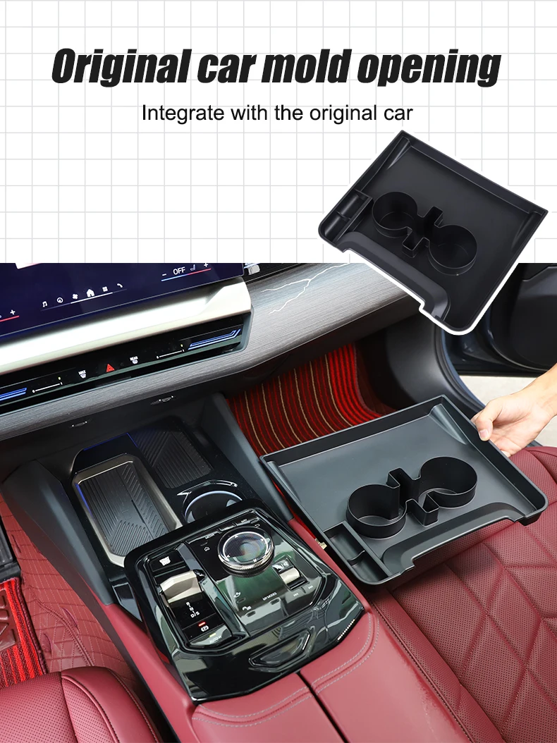 For BMW 5 Series G60 2024 2025 Car Gear Shift Organizer Tray with Cup Holder Insert Storage Box Cup Holder Expander Accessories
For BMW 5 Series G60 2024 2025 Car Gear Shift Organizer Tray with Cup Holder Insert Storage Box Cup Holder Expander Accessories
