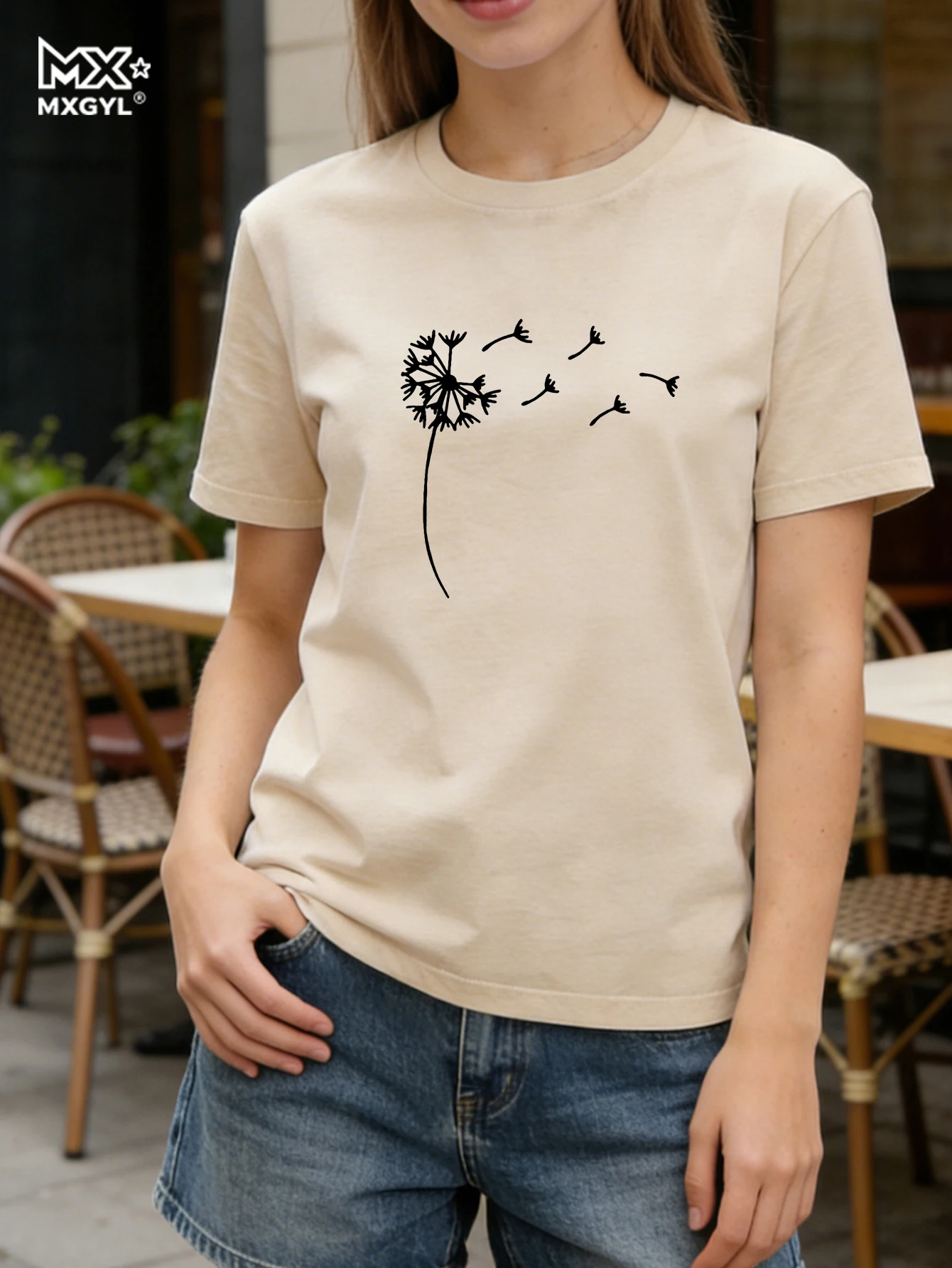 Dandelion Flowers Printed T-shirts Shirts For Women Funny Graphic Tee High Quality Harajuku Crew Neck Camisetas Mujer
Dandelion Flowers Printed T-shirts Shirts For Women Funny Graphic Tee High Quality Harajuku Crew Neck Camisetas Mujer