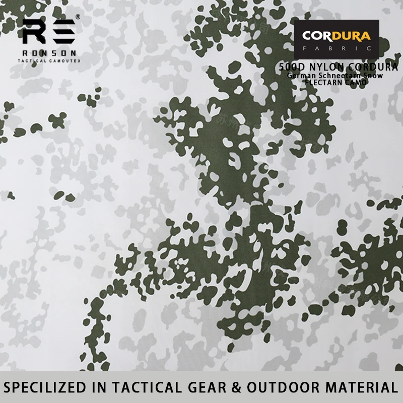 500D Nylon Cordura Schneetarn Camo Water-Resistant PU Coated for Tactical Gear Backpack Military Rucksack Camping Su
500D Nylon Cordura Schneetarn Camo Water-Resistant PU Coated for Tactical Gear Backpack Military Rucksack Camping Su