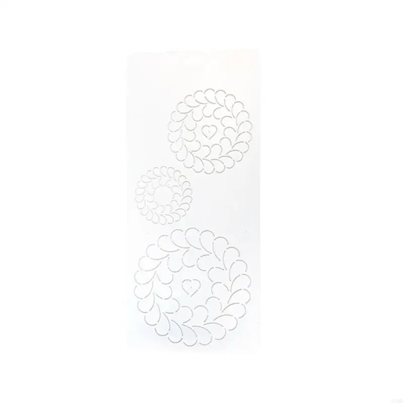 Flower Line Sewing Stencil Painting Template Plastic Quilting Template Tool
Flower Line Sewing Stencil Painting Template Plastic Quilting Template Tool