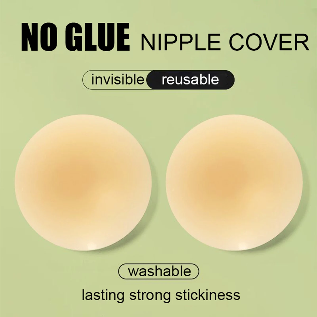 No Glue Sticky Nipple Cover Plunge Soft Thin Seamless Invisible Bra Silicone Nubra Stickers Breast Pads Pasties Healthy 10cm
No Glue Sticky Nipple Cover Plunge Soft Thin Seamless Invisible Bra Silicone Nubra Stickers Breast Pads Pasties Healthy 10cm