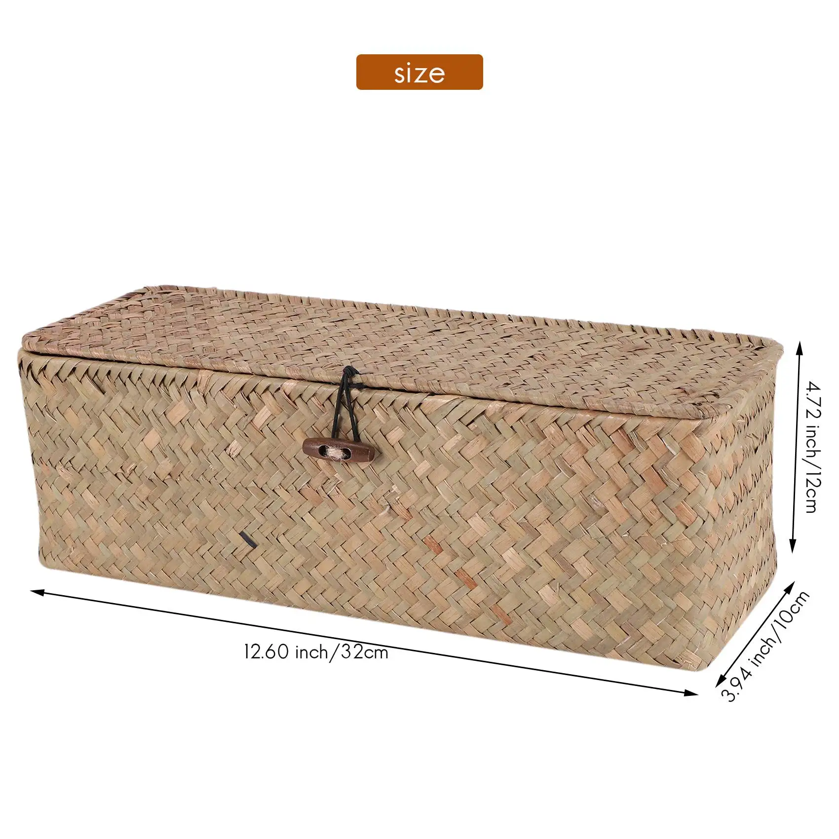 B62A Toilet Paper Basket- 3 Plaid Rattan Toilet Bathroom Storage Organizer Basket- Jewelry Cosmetic Storage Basket
B62A Toilet Paper Basket- 3 Plaid Rattan Toilet Bathroom Storage Organizer Basket- Jewelry Cosmetic Storage Basket