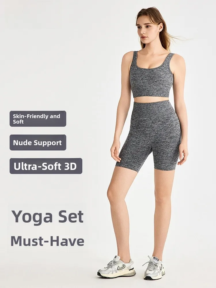 Sl One-Piece Fitn Sports Set Women's Summer High-Waist Butt-Lifting orts Two-Piece Set Nylon Spandex Casual Sports...
Sl One-Piece Fitn Sports Set Women's Summer High-Waist Butt-Lifting orts Two-Piece Set Nylon Spandex Casual Sports...