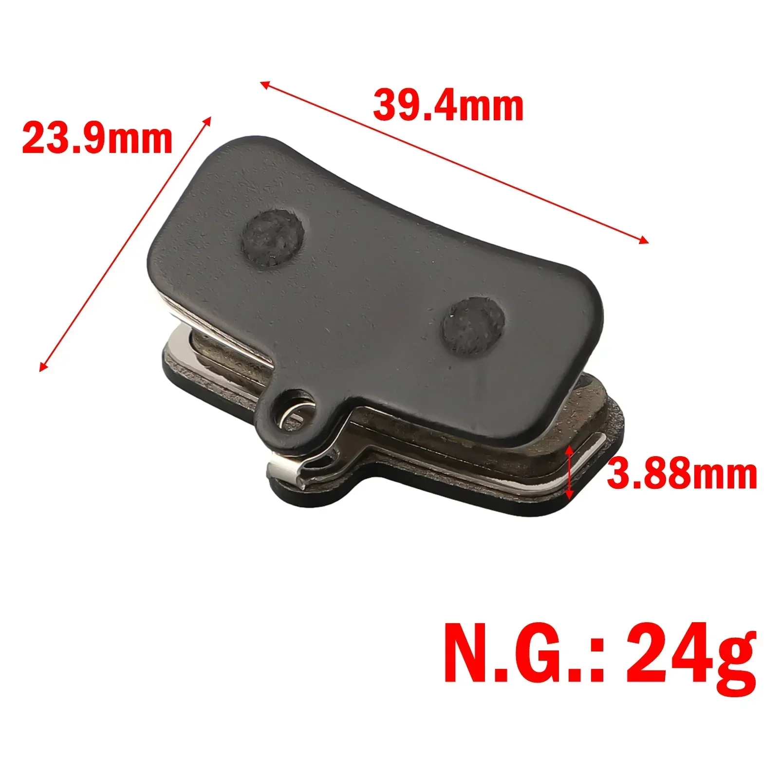 1 Pair Bicycle Disc Brake Pads For -Shimano Saint M810 M820 /ZEE M640 Semi Metal Pressure Brake With Resin Brake Pads
1 Pair Bicycle Disc Brake Pads For -Shimano Saint M810 M820 /ZEE M640 Semi Metal Pressure Brake With Resin Brake Pads