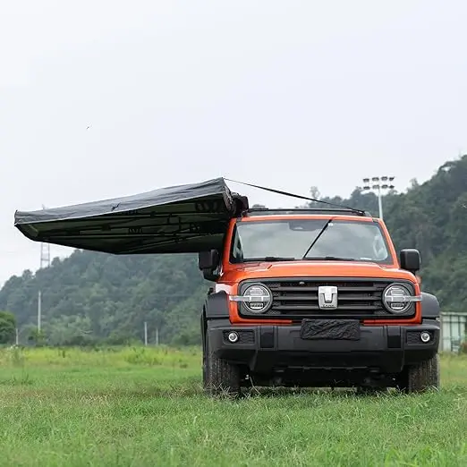 Custom Outdoor Camping Aluminum 270 Degree Awning Large Space Sunshade Rain Telescopic Roof Tents
Custom Outdoor Camping Aluminum 270 Degree Awning Large Space Sunshade Rain Telescopic Roof Tents
