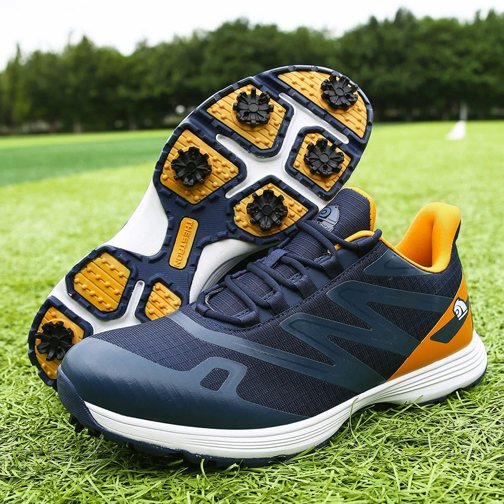 Golf Shoes Men's Lightweight Sports Shoes High-End Elegant Professional Non-Slip Casual Shoes with Spikes Large Size Shoes Italian Leather
Golf Shoes Men's Lightweight Sports Shoes High-End Elegant Professional Non-Slip Casual Shoes with Spikes Large Size Shoes Italian Leather
