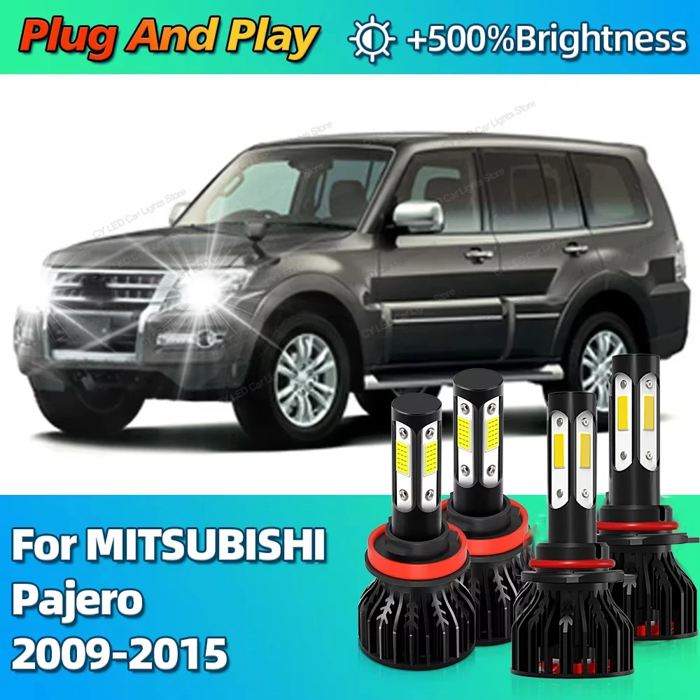 2/4Pcs Turbo 30000Lm Car Headlight LED Bulbs CANBUS Lights HB3 H11 For MITSUBISHI Pajero 2009 2010 2011 2012 2013 2014 2015
2/4Pcs Turbo 30000Lm Car Headlight LED Bulbs CANBUS Lights HB3 H11 For MITSUBISHI Pajero 2009 2010 2011 2012 2013 2014 2015