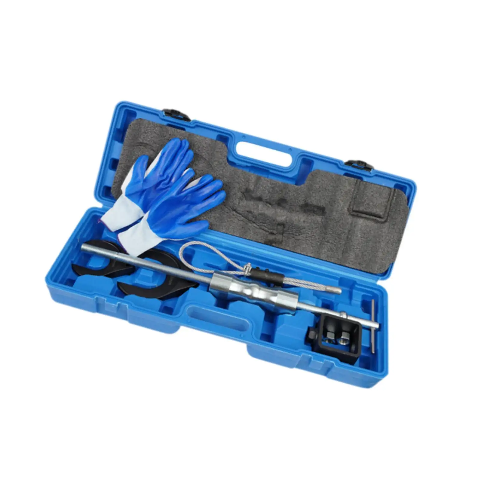 CV Axle Puller Tool with Slide Hammer with Outer CV Joint Adapter and CV Joint Fork Front Wheel Drive Axle Pulley Attachment
CV Axle Puller Tool with Slide Hammer with Outer CV Joint Adapter and CV Joint Fork Front Wheel Drive Axle Pulley Attachment