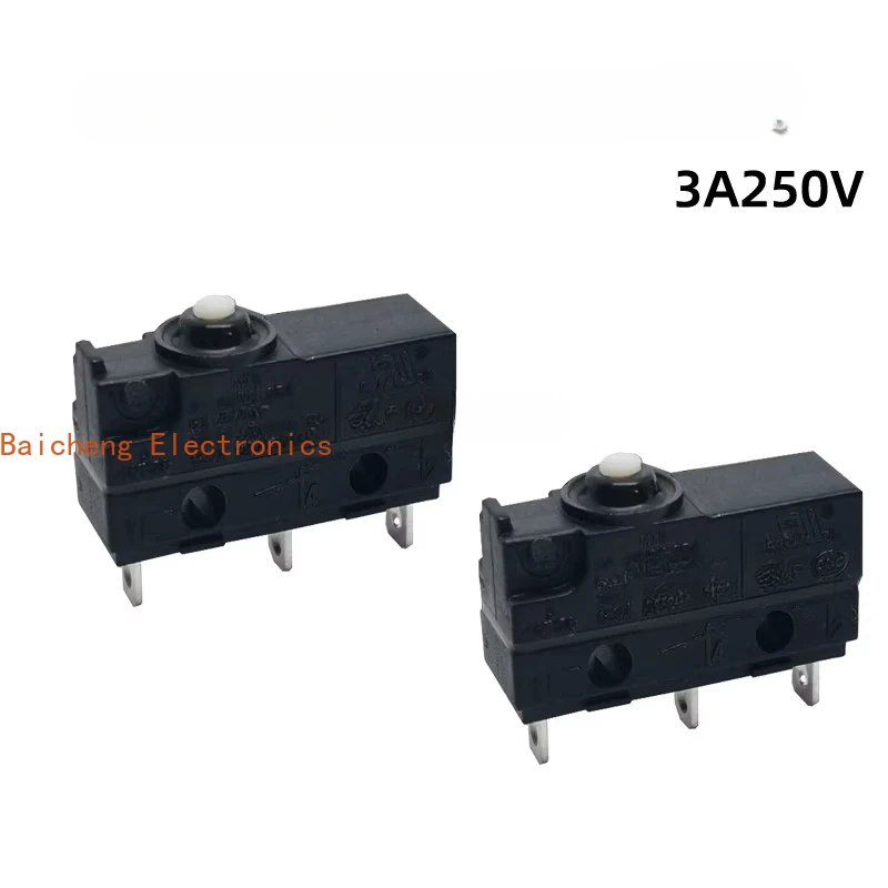 10PCS MT8T series waterproof and dustproof micro switch IP67 touch button short pin shape 500000 times current 3A250
10PCS MT8T series waterproof and dustproof micro switch IP67 touch button short pin shape 500000 times current 3A250