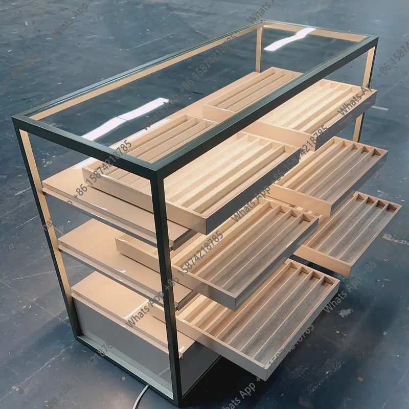 Whole Store Output Shelf Glass Display Cabinet Boutique Store Home Furnishing Jade Display Brand Chain Jewelry Nakajima Display
Whole Store Output Shelf Glass Display Cabinet Boutique Store Home Furnishing Jade Display Brand Chain Jewelry Nakajima Display