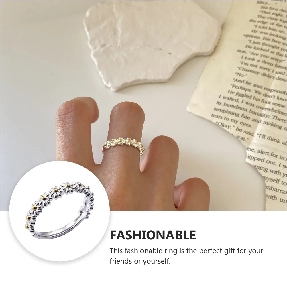 Daisy Stylish Adjustable Copper Adjustable Ring Material Women Ring Party Bar Gift Friends Lovely Charm Jewelry
Daisy Stylish Adjustable Copper Adjustable Ring Material Women Ring Party Bar Gift Friends Lovely Charm Jewelry