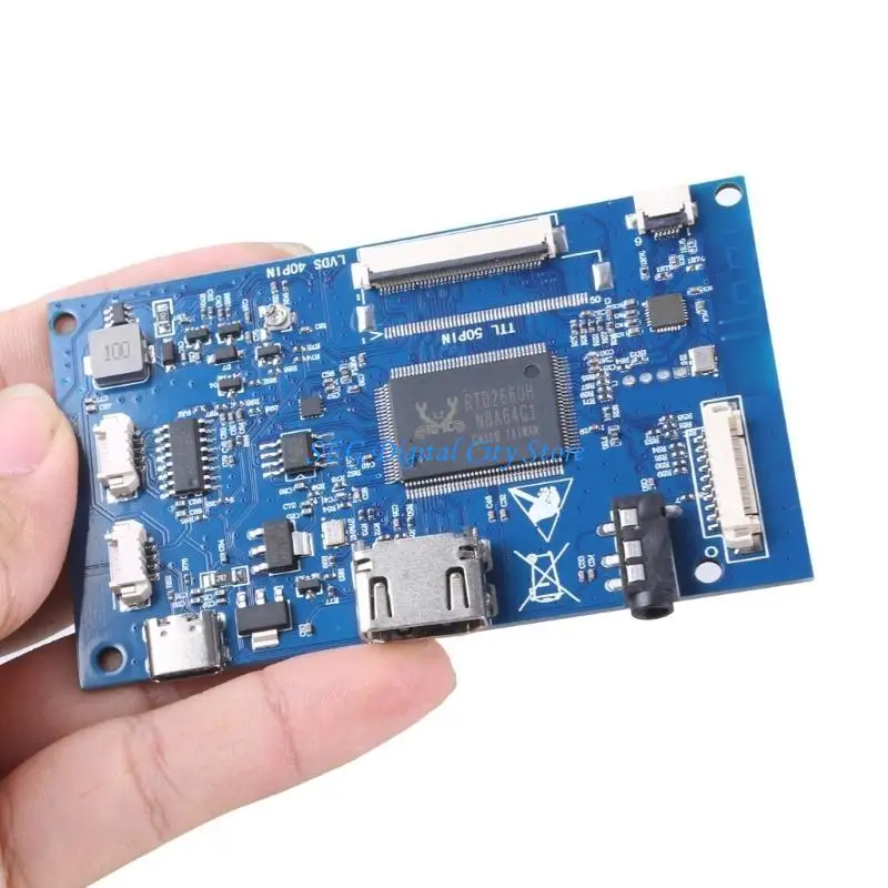 U75B Type C 5V LCD Driver Board Display Module Plate 1CH 1024X600 Resolution for 7" 8' Panel
U75B Type C 5V LCD Driver Board Display Module Plate 1CH 1024X600 Resolution for 7" 8' Panel