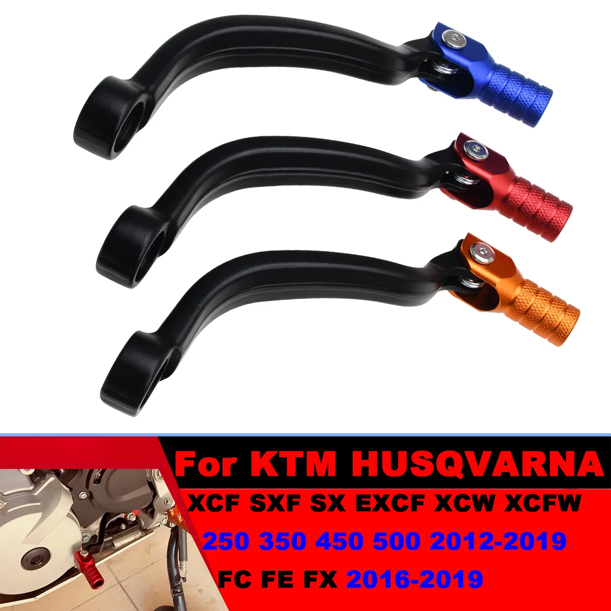 Motocross High Quality CNC Gear Shifter Shift Lever For KTM SXF XCF EXCF XCFW SX EXC XCW FC FE FX 250 350 450 500 2003-2018 2019
Motocross High Quality CNC Gear Shifter Shift Lever For KTM SXF XCF EXCF XCFW SX EXC XCW FC FE FX 250 350 450 500 2003-2018 2019