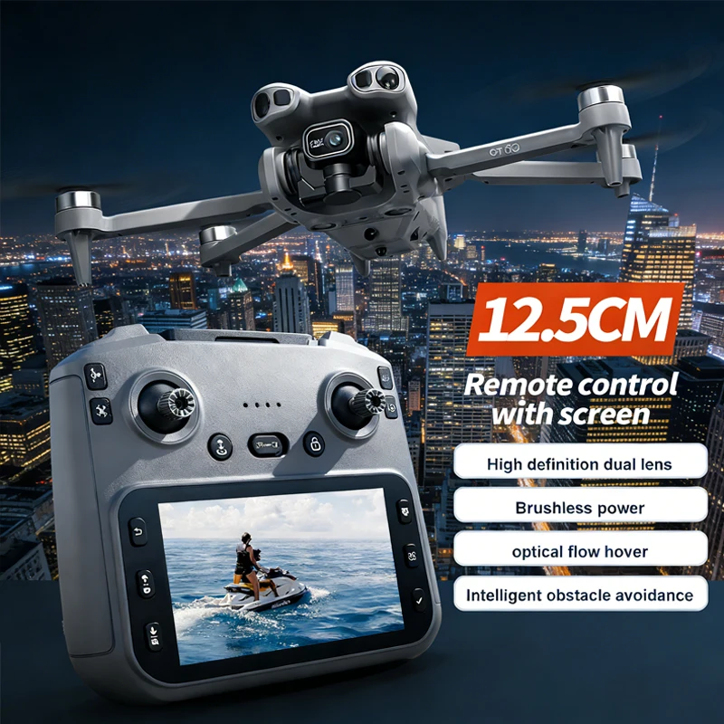 Kid Professional GT50 Air Screen Control Drone Wide RC Dron HD 4K Camera Foldable Helicopter Aircraft Quadcopter Drone Gift Toys
Kid Professional GT50 Air Screen Control Drone Wide RC Dron HD 4K Camera Foldable Helicopter Aircraft Quadcopter Drone Gift Toys