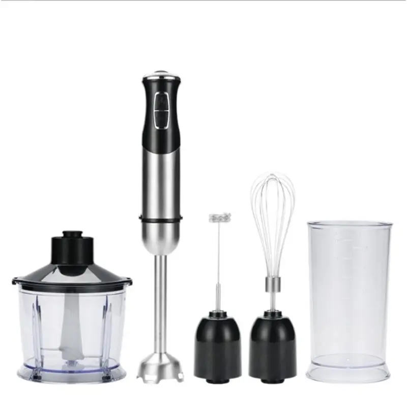 【618 SUMMER SALE】Home Handheld Electric Stirrer 5-In-1 Stainless Steel Immersion Blender Set For Food And Baby Meal Preparation
【618 SUMMER SALE】Home Handheld Electric Stirrer 5-In-1 Stainless Steel Immersion Blender Set For Food And Baby Meal Preparation
