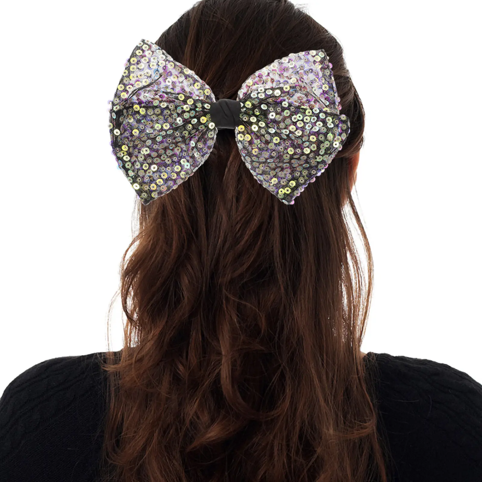 Butterfly Bow Hair Clip Large Sequin Bow Clip Cute Hair Accessory for Girls Birthday Performance Party Wedding
Butterfly Bow Hair Clip Large Sequin Bow Clip Cute Hair Accessory for Girls Birthday Performance Party Wedding