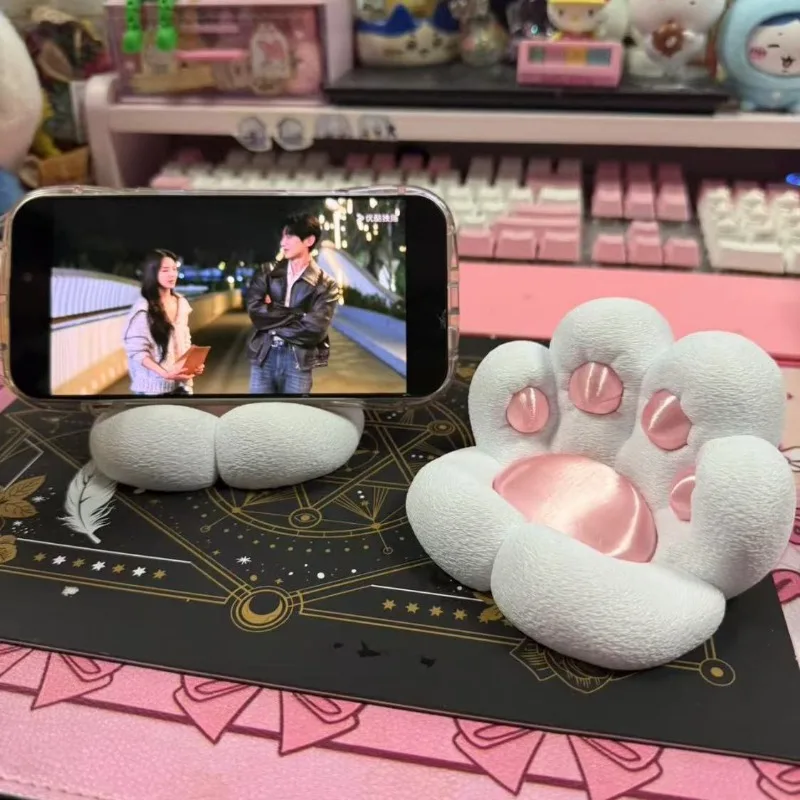 Cute Cat Paw Mobile Phone Stand Desktop Smartphone Durable Holder 3D Printing Desktop Decor for Girls Gifts
Cute Cat Paw Mobile Phone Stand Desktop Smartphone Durable Holder 3D Printing Desktop Decor for Girls Gifts