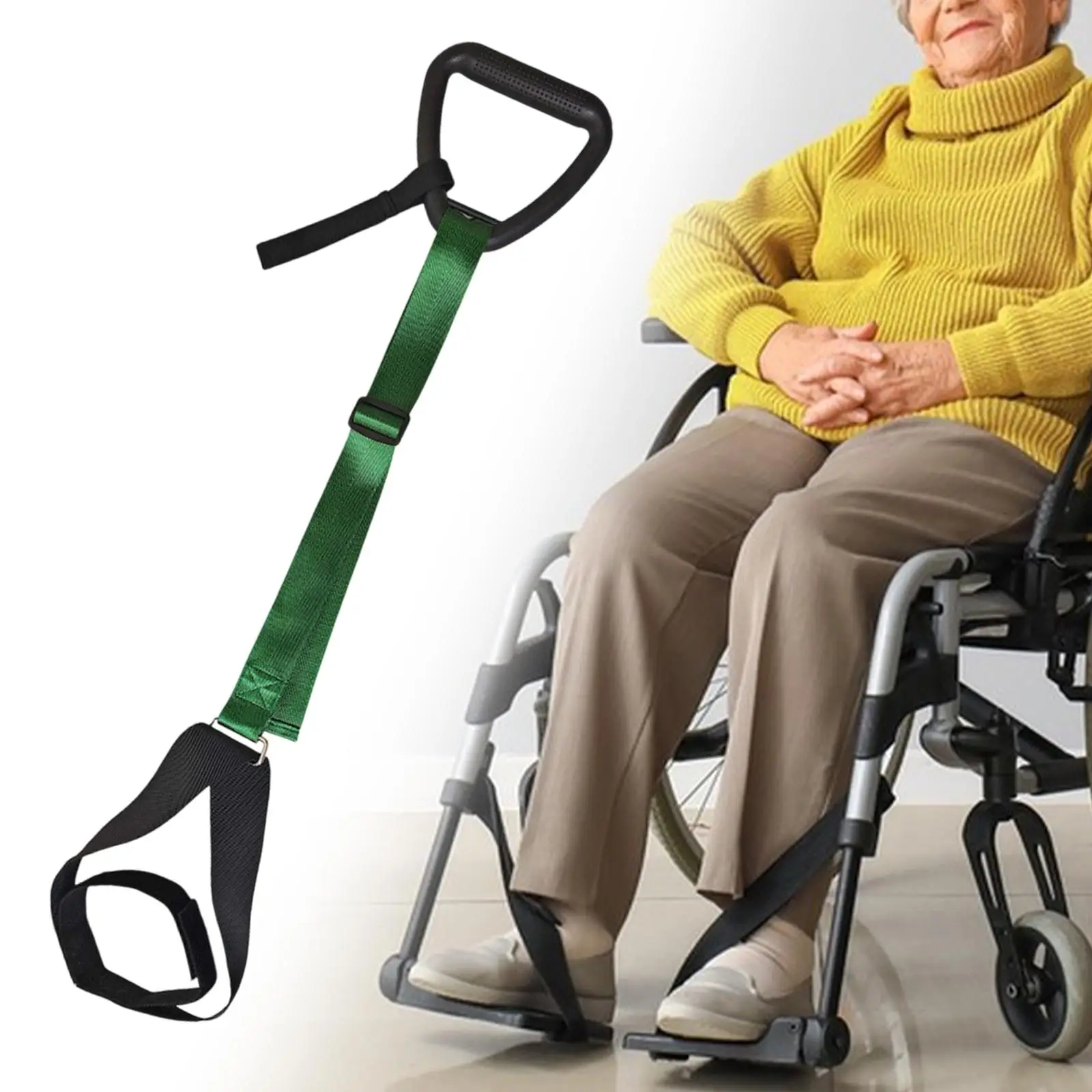 Leg Lifter Strap Lightweight Portable Gift Mobility Aid Tool Professional Practical Leg Aid Lift Strap Foot Training Band
Leg Lifter Strap Lightweight Portable Gift Mobility Aid Tool Professional Practical Leg Aid Lift Strap Foot Training Band