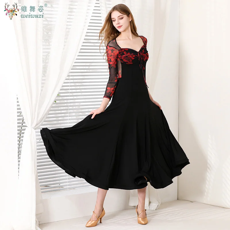 Modern Dance Performance Costume for Women Elegance Long Sleeves Dress National Standard Waltz Tango Dance Competition Dresses
Modern Dance Performance Costume for Women Elegance Long Sleeves Dress National Standard Waltz Tango Dance Competition Dresses