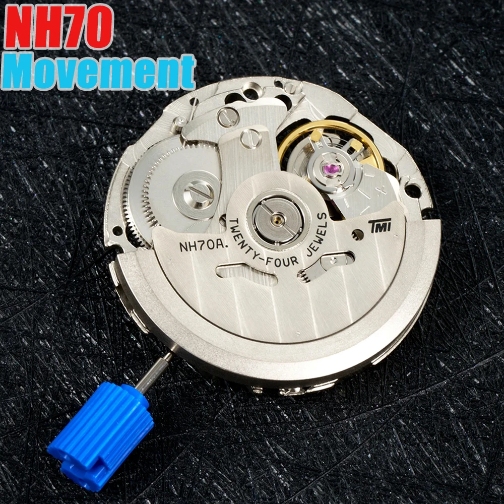Japan Genuine NH70 NH70A Mechanical Movement 24 Jewels Skeleton Mechanism Modification Automatic Watch Replace accessories
Japan Genuine NH70 NH70A Mechanical Movement 24 Jewels Skeleton Mechanism Modification Automatic Watch Replace accessories