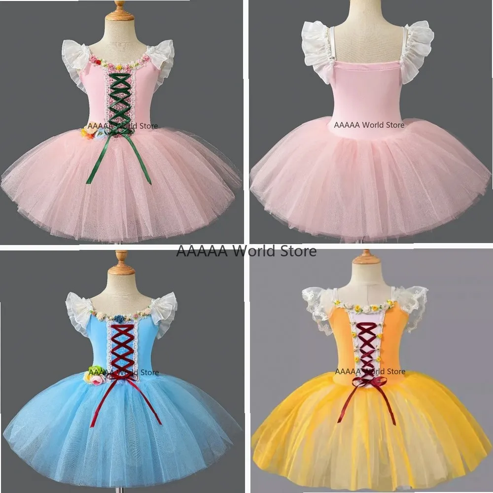 Cosplay Princess Fairy Tutu Dress Ballet Leotard Stage Costume Dance Wear for Girls Kids
Cosplay Princess Fairy Tutu Dress Ballet Leotard Stage Costume Dance Wear for Girls Kids