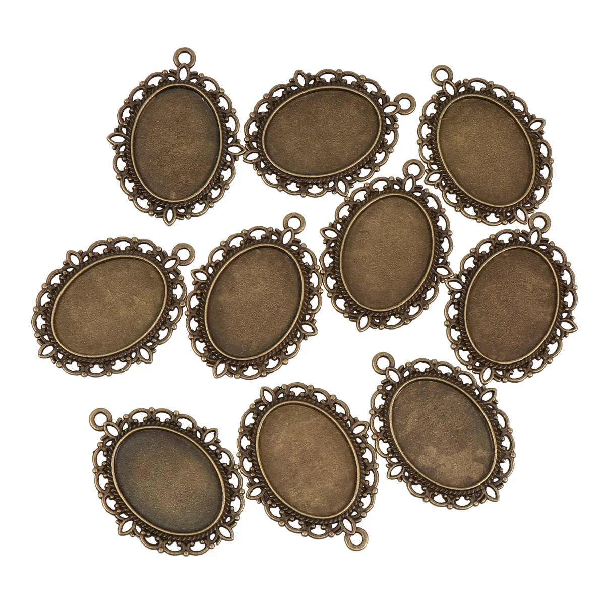10pcs Jewelry Accessories Oval Metal Stamping Blanks DIY Alloy Charms Pendant Base Bracket Graceful Size Customizable Mixed
10pcs Jewelry Accessories Oval Metal Stamping Blanks DIY Alloy Charms Pendant Base Bracket Graceful Size Customizable Mixed