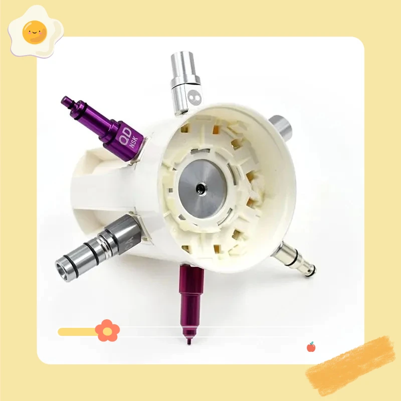 Машина для обслуживания стоматологических наконечников 6-в-1, очиститель автоматической смазки и смазки с 5 адаптерами насадок для очистки спреев и крышек 
Машина для обслуживания стоматологических наконечников 6-в-1, очиститель автоматической смазки и смазки с 5 адаптерами насадок для очистки спреев и крышек