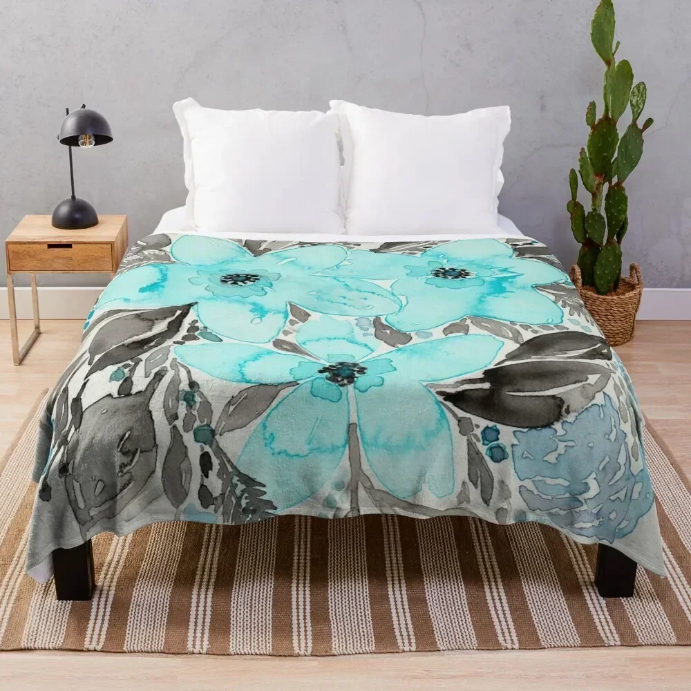 Blue Floral Mix Throw Blanket Outdoor Soft Blanket for Picnic Beach Camping
Blue Floral Mix Throw Blanket Outdoor Soft Blanket for Picnic Beach Camping