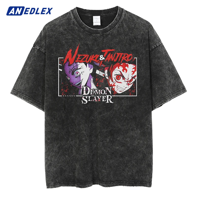 Men Vintage Anime Graphic Print T-Shirt Hip Hop Oversized Harajuku Loose Washed Black Tshirt Fashion Summer Cotton Tops Tees
Men Vintage Anime Graphic Print T-Shirt Hip Hop Oversized Harajuku Loose Washed Black Tshirt Fashion Summer Cotton Tops Tees