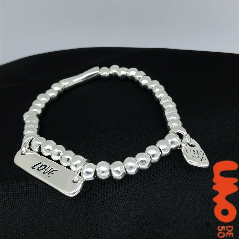 2025 Best Selling Exquisite High Quality UNO DE 50 Fashion Classic 925 Bracelet Jewelry Daily Collocation Holiday Romantic Gifts
2025 Best Selling Exquisite High Quality UNO DE 50 Fashion Classic 925 Bracelet Jewelry Daily Collocation Holiday Romantic Gifts