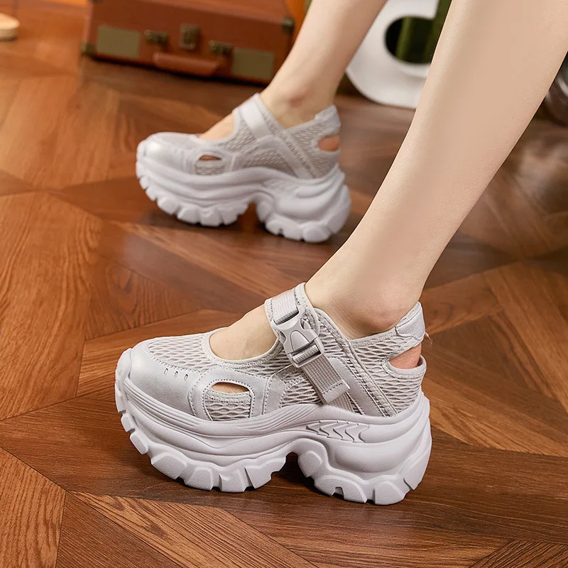 Women's Summer New Hollow out Breathable Dad oes Flat Mouth Mary Janes Casual Sports Sle Thi Bot Versatile Footwear
Women's Summer New Hollow out Breathable Dad oes Flat Mouth Mary Janes Casual Sports Sle Thi Bot Versatile Footwear