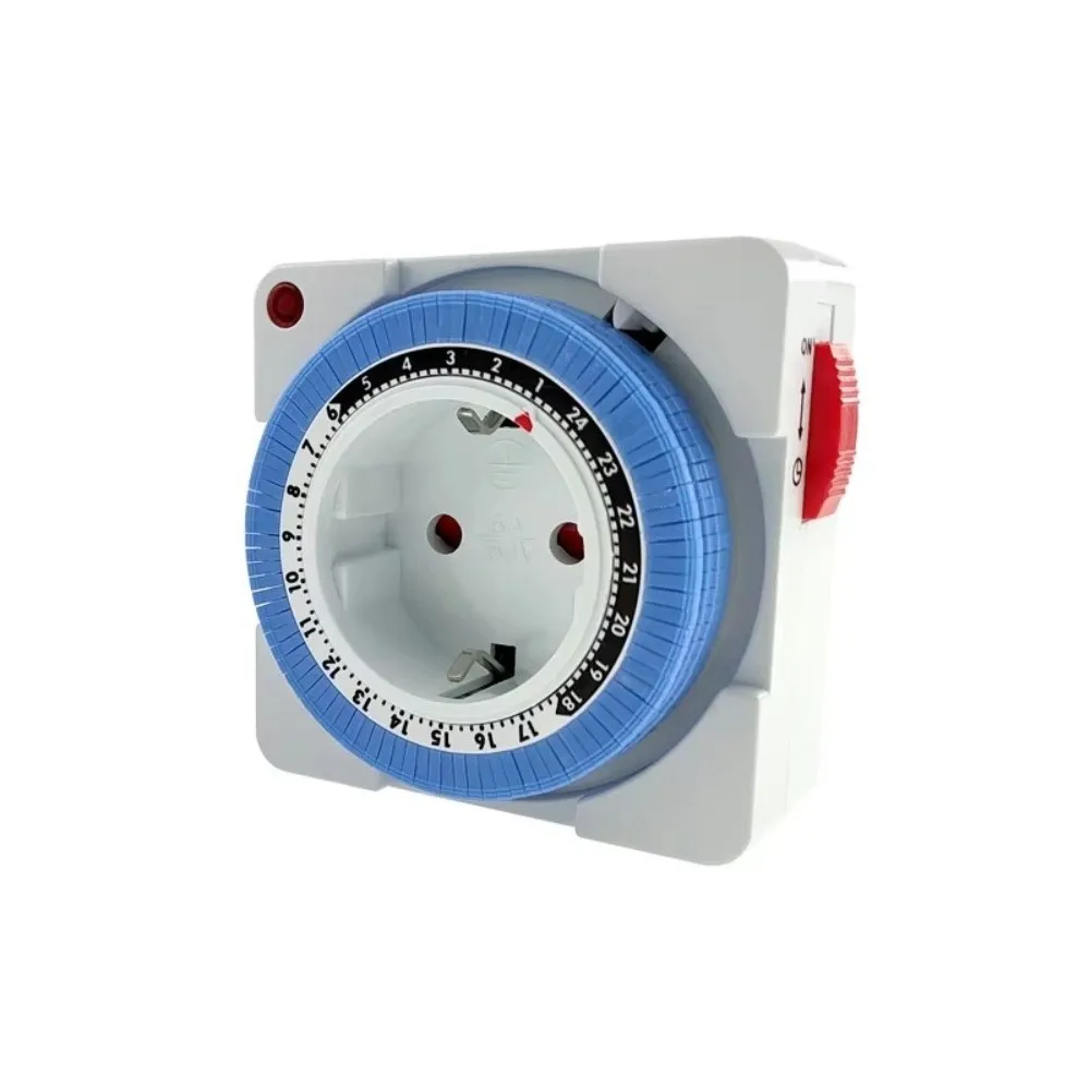 2/3-Pin Plug Timer Switch Socket 15 Minutes Intervals EU/US Plug Mechanical Timer Energy Saving Auto Power Off
2/3-Pin Plug Timer Switch Socket 15 Minutes Intervals EU/US Plug Mechanical Timer Energy Saving Auto Power Off