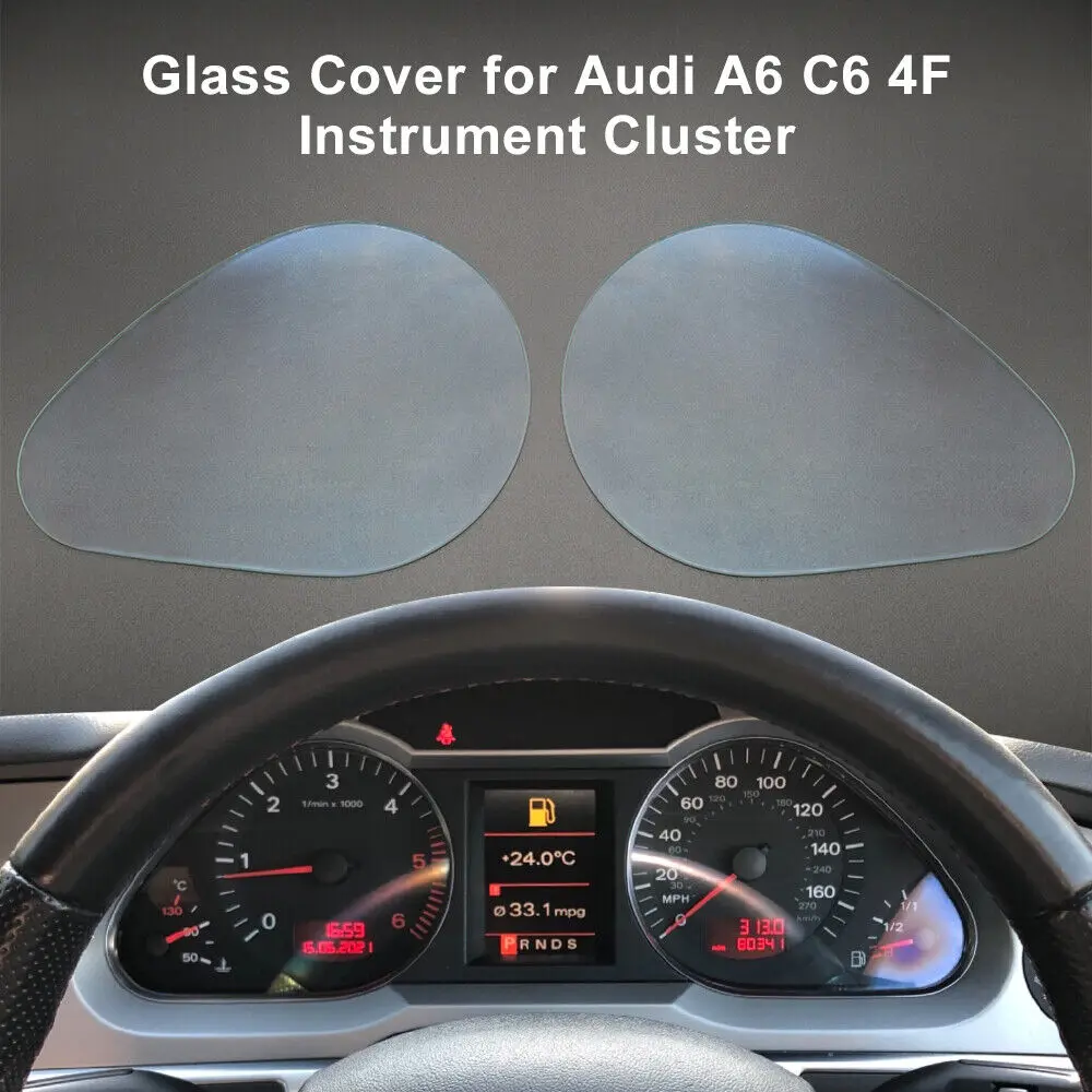Glass Cover for Audi A6 S6 RS6 Q7 C6 Instrument Cluster
Glass Cover for Audi A6 S6 RS6 Q7 C6 Instrument Cluster
