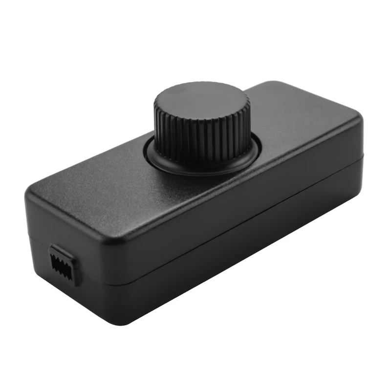 Inline LED Dimmer Switch, Built-In Rotary ON/OFF And Knob Control Dimmer For Dimmable 3-100W LED/Incandescent
Inline LED Dimmer Switch, Built-In Rotary ON/OFF And Knob Control Dimmer For Dimmable 3-100W LED/Incandescent