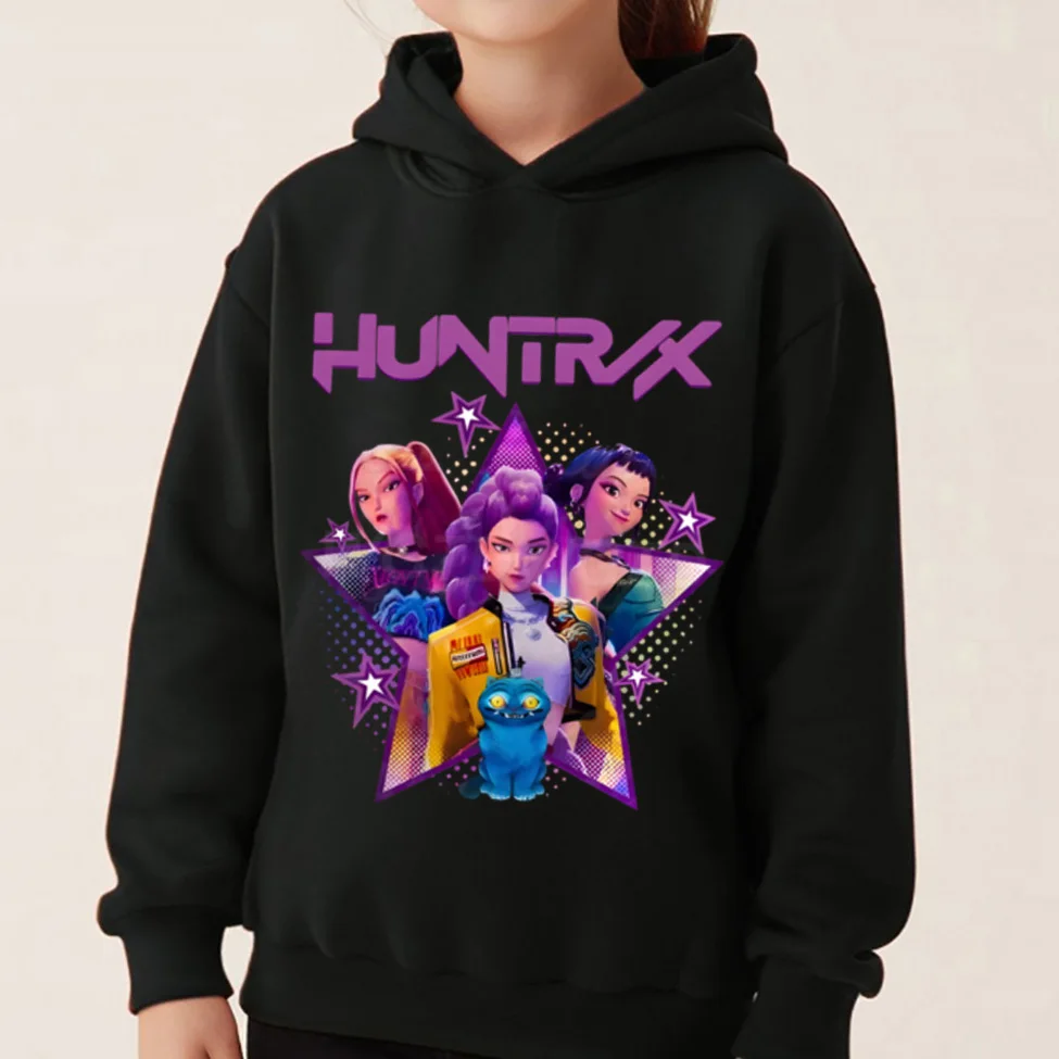 KPop Demon Hunters Kids Hoodies Girls Clothes Children Movie New Sweatshirt Long Sleeve Pullover K-Pop Demon Hunters Casual Tops
KPop Demon Hunters Kids Hoodies Girls Clothes Children Movie New Sweatshirt Long Sleeve Pullover K-Pop Demon Hunters Casual Tops