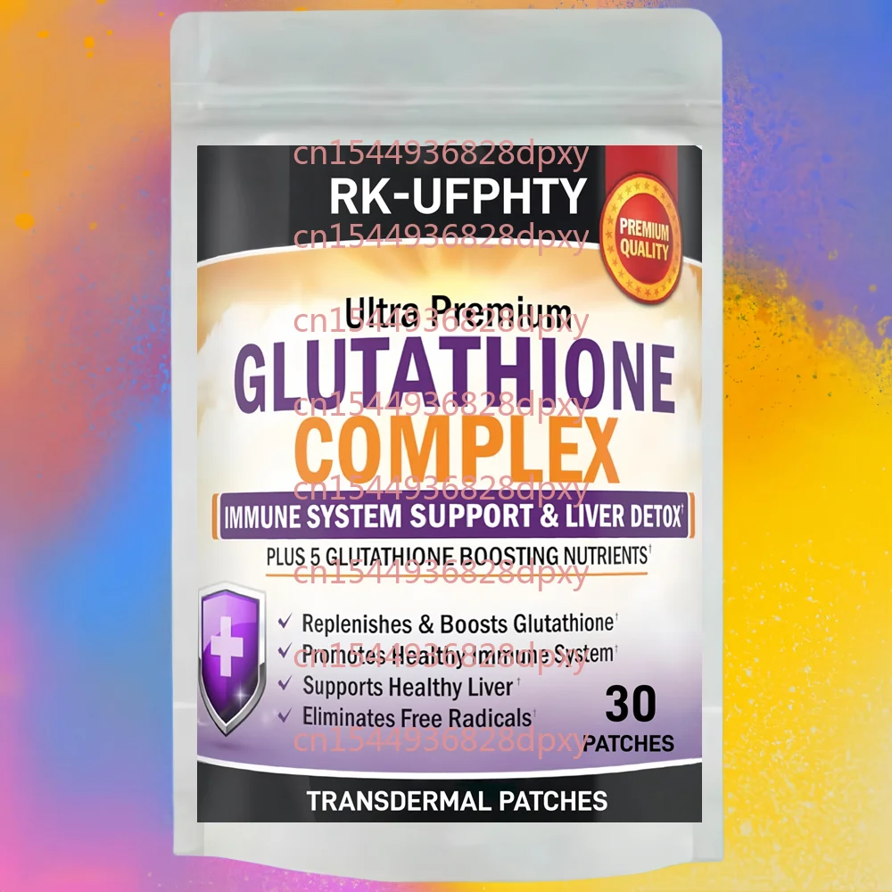 30 Patches Glutathione Transdermal Patches Liver Detox with Quercetin, Milk Thistle - Immune Support
30 Patches Glutathione Transdermal Patches Liver Detox with Quercetin, Milk Thistle - Immune Support