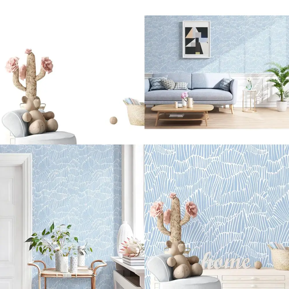 Современные сине-белые обои с кожурой и наклейкой — в полоску в стиле бохо, водонепроницаемые, съемные для ванной комнаты, прачечной, гостиной Accent Wall
Современные сине-белые обои с кожурой и наклейкой — в полоску в стиле бохо, водонепроницаемые, съемные для ванной комнаты, прачечной, гостиной Accent Wall