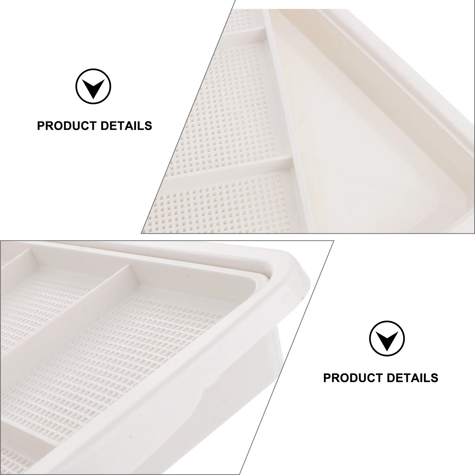 Seedling Tray Clear Double-Layer Microgreens Grower With Storage Compartment For Vegetables Fruits Dense Holes High
Seedling Tray Clear Double-Layer Microgreens Grower With Storage Compartment For Vegetables Fruits Dense Holes High